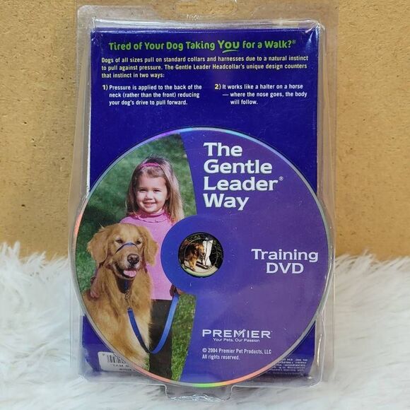 Premier Gentle Leader Headcollar with DVD - Size Small NIP - Picture 3 of 6